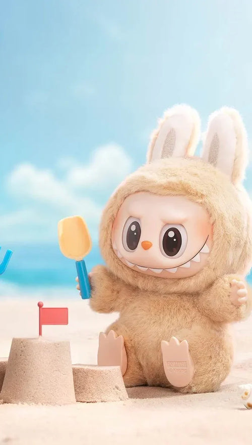 Baba the Chill Bunny – “Have a Seat” Plush Keychain