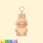 Sisi the Snoozy Bunny – “Have a Seat” Plush Keychain